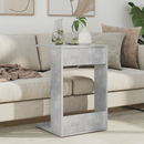 vidaXL Oldal asztal Beton Szürke 40 x 38 x 62,5 cm Faanyag