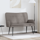 vidaXL Kétüléses Kanapé Tópszínű 115 x 61 x 87 cm Szövet