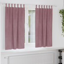vidaXL Sötétítő függönyök 2 pcs Sötét rózsaszín 140 x 175 cm Bársony
