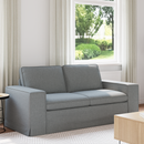 vidaXL Kanapé Világosszürke 182 x 80 x 82 cm szövet
