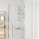 vidaXL Zuhanyrendszer készlet Krómszínű 70 cm Rozsdamentes Acél