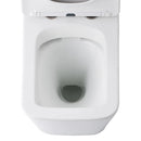 Eros ES QUADRO monoblokk WC - perem nélküli - WC ülőkével komplett