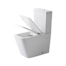 Eros ES QUADRO monoblokk WC - perem nélküli - WC ülőkével komplett