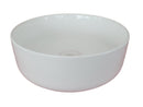 EROS SIMPLE 8 - PULTRA ültethető - Top Counter - porcelán mosdó - 36 x 36 x 13 cm