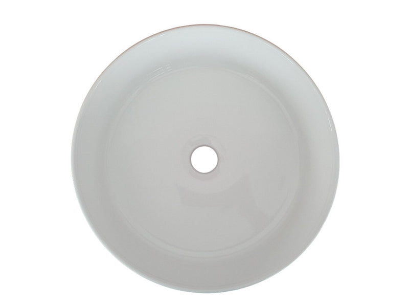 EROS SIMPLE 8 - PULTRA ültethető - Top Counter - porcelán mosdó - 36 x 36 x 13 cm
