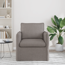 vidaXL Kanapé Tópszínű 75 x 82 x 85 cm szövet