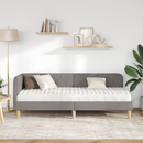 vidaXL Sarokágy keret Tópszínű 80 x 200 cm szövet