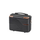 TraveLux Urban kisméretű kézi bőrönd keményfedeles 28x36x16 cm fekete