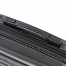 TraveLux Urban kisméretű kézi bőrönd keményfedeles 28x36x16 cm fekete