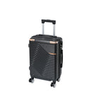 TraveLux Urban kabinbőrönd keményfedeles levehető kerékkel 35x55x20 cm fekete