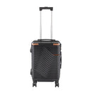 TraveLux Urban kabinbőrönd keményfedeles levehető kerékkel 50x40x20 cm fekete