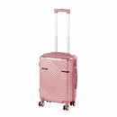 TraveLux Urban kézipoggyász keményfedeles levehető kerékkel 40x30x20 cm lazacrózsaszín