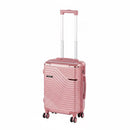 TraveLux Urban kézipoggyász keményfedeles levehető kerékkel 40x29x19 cm rosegold