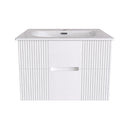 TMP MODENA 75 fali függesztett fürdőszobabútor - SKY E-8099-75 porcelán mosdóval - 75 x 46 x 55 cm