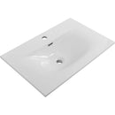 TMP MODENA 75 fali függesztett fürdőszobabútor - SKY E-8099-75 porcelán mosdóval - 75 x 46 cm