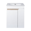 TMP VISION LONG 60 fali függesztett fürdőszobai bútor - SKY E-8099-60 mosdóval- 61 x 46 x 74 cm