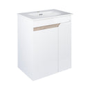 TMP VISION LONG 60 fali függesztett fürdőszobai bútor - SKY E-8099-60 mosdóval- 61 x 46 x 74 cm