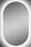 Viva AURA PINO 50 fürdőszoba tükör - érintőkapcsolóval - AMBIENT LED - OVÁLIS - ÁLLÓ - 50x90 cm