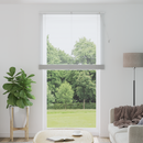 vidaXL Zsaluzia Fehér 213 x 110 cm 25 mm PVC