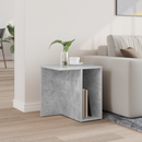 vidaXL Végasztal Beton Szürke 37 x 32 x 40 cm Faanyag