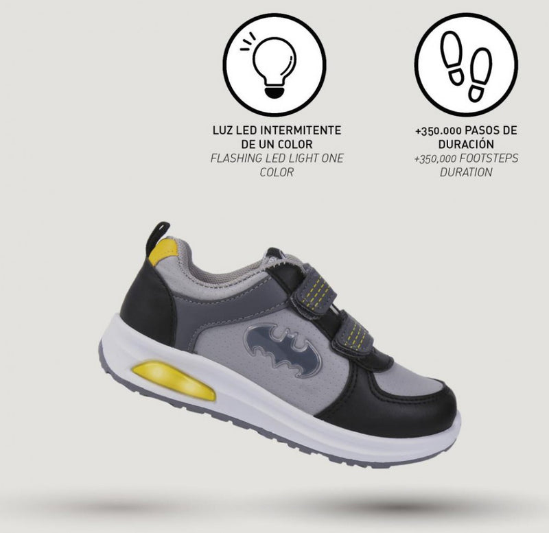 Batman LED villogó, világító utcai cipő 31, J-85CEP230000495831