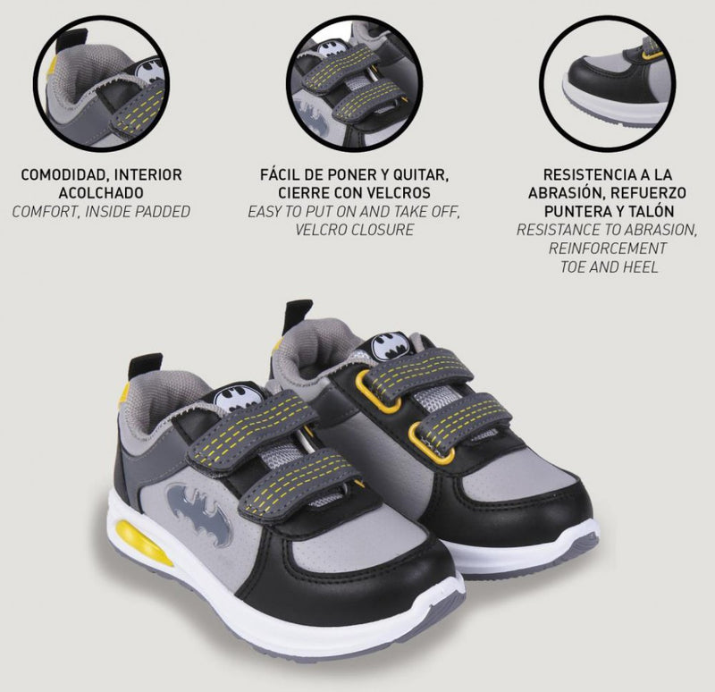 Batman LED villogó, világító utcai cipő 31, J-85CEP230000495831