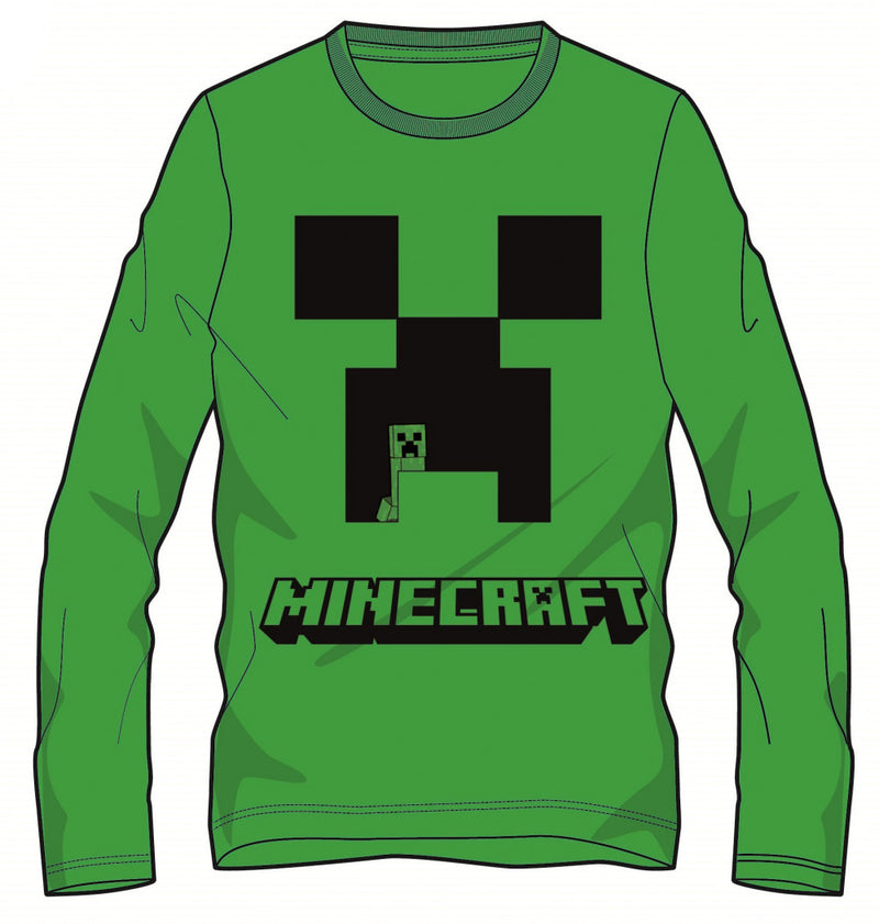 Minecraft gyerek hosszú ujjú póló, felső 10 év, J-85FKC4806010