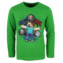 Minecraft gyerek hosszú ujjú póló, felső 12 év, J-85FKC4806412