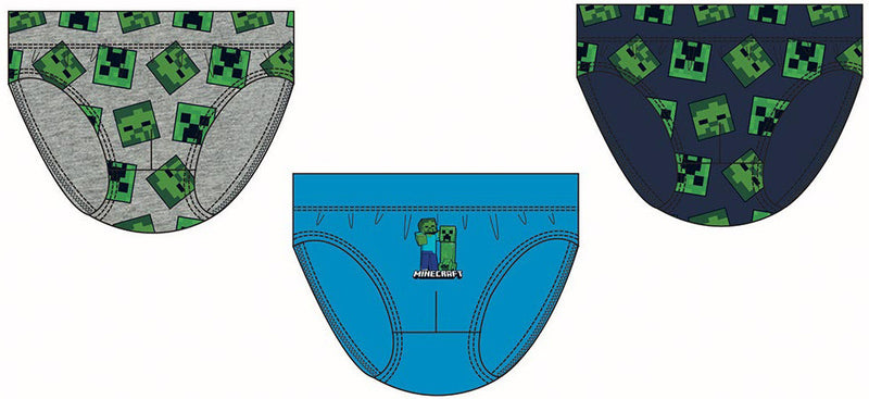 Minecraft gyerek fehérnemű, alsó 3 darab/csomag 9 év, J-85FKC490479