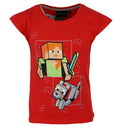 Minecraft gyerek rövid póló, felső 4 év, J-85FKC49291A4