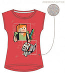 Minecraft gyerek rövid póló, felső 4 év, J-85FKC49291A4