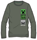 Minecraft gyerek hosszú ujjú póló, felső 10 év, J-85FKC54793B10