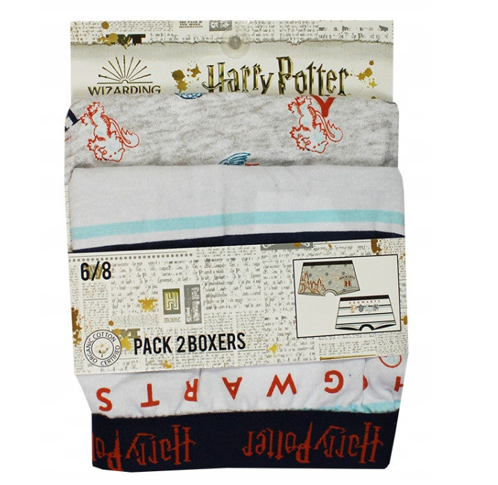 Harry Potter gyerek boxeralsó 2 darab/csomag 6/8 év, J-85SEV3048B6