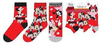 Disney Minnie gyerek zokni 27/30, J-85SHU0631B27