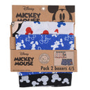 Disney Mickey gyerek boxeralsó 2 darab/csomag 6/8 év, J-85SHU3030A6