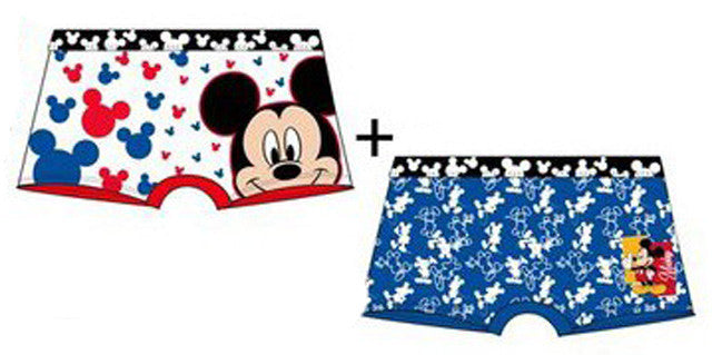 Disney Mickey gyerek boxeralsó 2 darab/csomag 6/8 év, J-85SHU3030A6