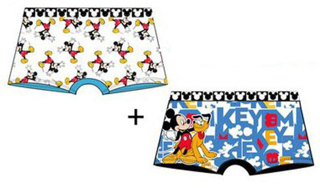 Disney Mickey gyerek boxeralsó 2 darab/csomag 6/8 év, J-85SHU3057B6