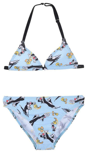 Bolondos dallamok gyerek fürdőruha, bikini 6 év, J-85SNXEX1840B6