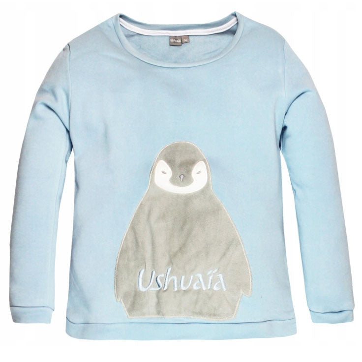 Ushuaia Pingvin Arctic Blue női pulóver M, J-85SNXUSRH003AM