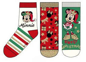 Disney Mickey, Minnie Karácsonyi gyerek zokni 27/30, J-85SVH0687A27