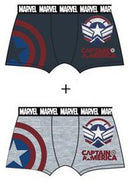 Marvel, Amerika kapitány férfi boxeralsó 2 darab/csomag XL, J-85SVH3537XL