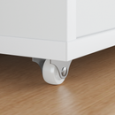 vidaXL Kerekek 12 pcs Fehér 42 x 11,5 x 29 mm Vas