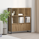 vidaXL Könyvespolc 2 pcs Művészi tölgy 99,5 x 30 x 108 cm Faanyag