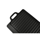 vidaXL megfordítható öntöttvas grilltálca 38 x 23 cm