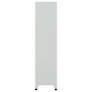 vidaXL acél öltözőszekrény 6 rekesszel 90 x 45 x 180 cm
