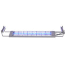 vidaXL alumínium akvárium LED-lámpa 50-60 cm IP67