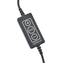 vidaXL alumínium akvárium LED-lámpa 120-130 cm IP67