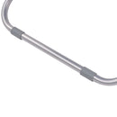 vidaXL 2 db kék dönthető acél napozószék