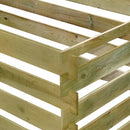 vidaXL lécezett komposztáló impregnált fenyőfából 180x90x90 cm