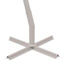 vidaXL zöld függő napernyő alumínium rúddal 300 x 300 cm